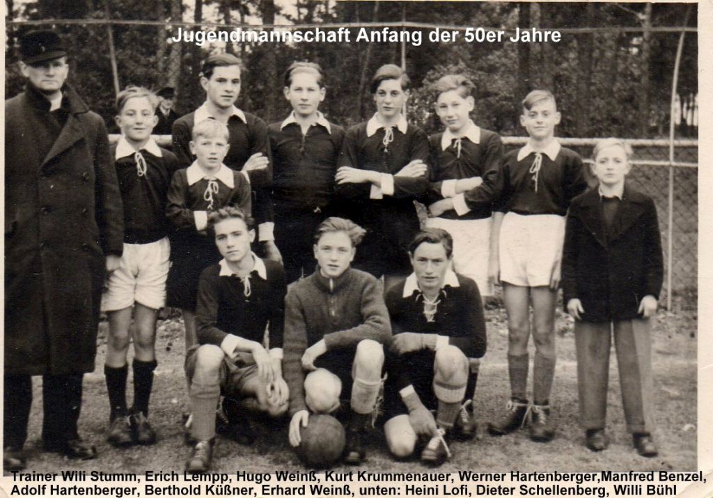 Jugendmannschaft 1952