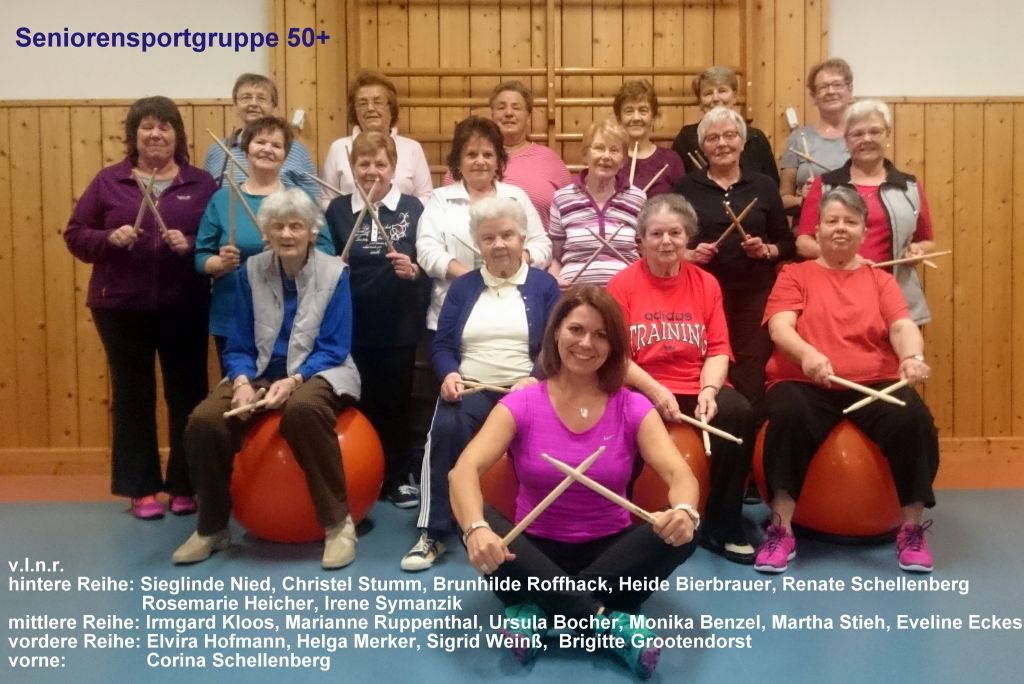 Seniorengymnastikgruppe 50+