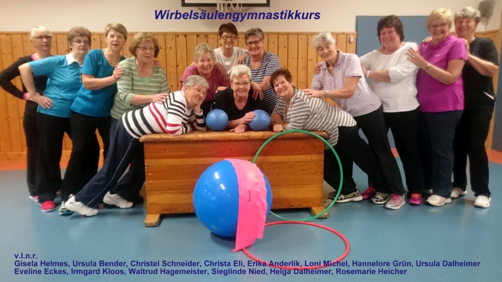 Wirbelsäulengymnastikkurs